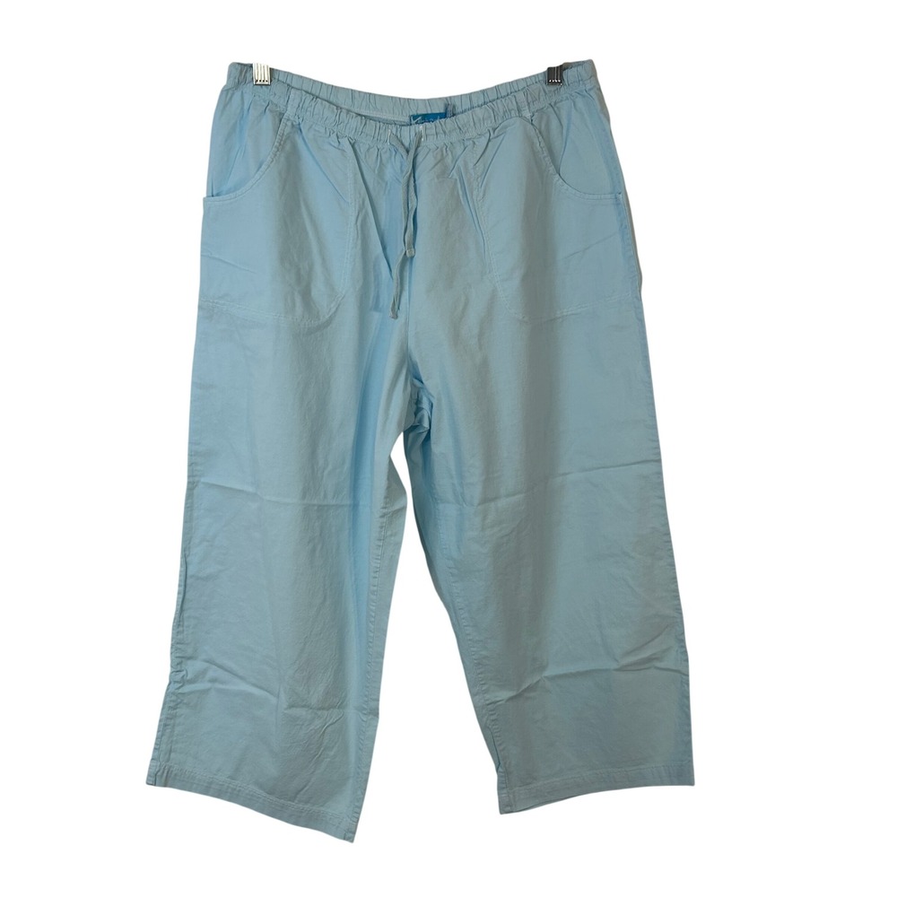 fresh produce Light Blue Capri Pants